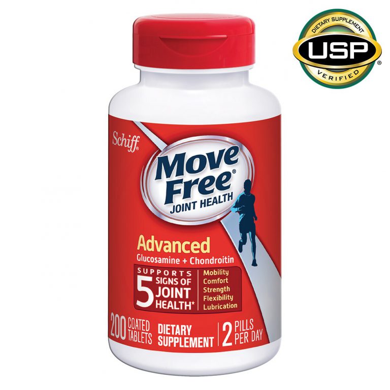 Move Free 益节 氨糖软骨素片 红瓶 维骨力